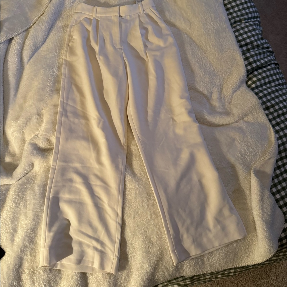 Cream Trousers